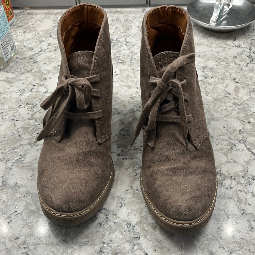 Merona boot heels size 7 1/2
